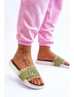 Damskie Sportowe Klapki Zielone Sunrise