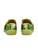 Bavlnené papuče typu barefoot Affenzahn Movy Caterpillar (01398-20001)