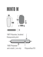Samonafukovací matrac do auta Minto M 180x50x3 41115 - High Peak Samonafukovací matrac do auta Minto M 180x50x3 41115 - High Peak
