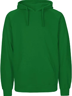 Neutral O 63101 Pánska mikina s kapucňou z biobavlny 77.6311 zelená