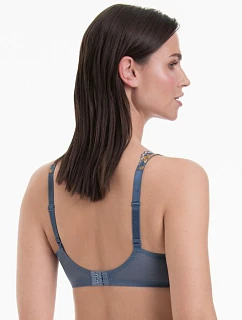 Mäkké košíčky podprsenky Colette s kosticami 5250 sky grey - RosaFaia
