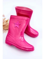 Dziecięce Gumowe Kalosze Fuksja Malvi