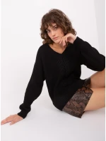 BA SW 8028 jumper.77 čierna