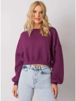 Mikina RV BL 7450.64 tmavo fialová Mikina RV BL 7450.64 tmavo fialová