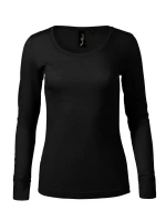 Dámske tričko Merino Rise LS čierne