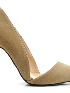 Khaki originálne lodičky