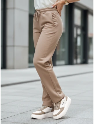 Dámske tepláky DRESSANIK beige FashionStreet UY2701 Dámske tepláky DRESSANIK beige FashionStreet UY2701