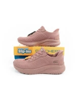 Skechers Bobs Squad-Chaos dámske športové topánky pohodlné SLIP-INS pink women's