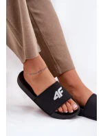 Klapki Damskie 4F 4FRMM00FSLIF010-20S Czarne