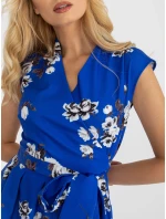 Dámske šaty LK SK 508939 kobaltovo modré Dámske šaty LK SK 508939 kobaltovo modré