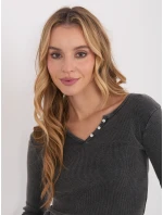 Blúzka WT BZ A1338.04 graphite