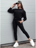 Dámske tepláky FITS čierne UY2303