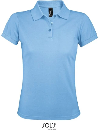 SOL'S Prime Women Dámske piqué polo z hustej bavlny 25.0573 nebovo modré SOL'S Prime Women Dámske piqué polo z hustej bavlny 25.0573 nebovo modré