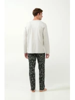 Vamp - Pánske pyžamo s potlačou 21640 - Vamp