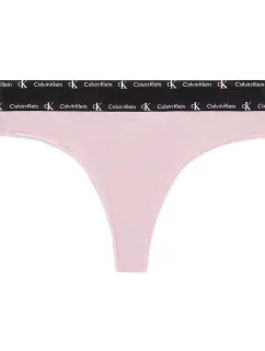 Dámske tangá Micro 1996 2Pack QD5035E-C4U - Calvin Klein