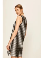 Dámska nočná košeľa YI3322403-055 čiernobiela - DKNY