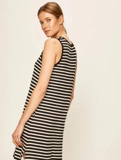 Dámska nočná košeľa YI3322403-055 čiernobiela - DKNY