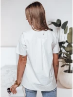 Dámske tričko BINDA ecru FashionStreet RY2486 Dámske tričko BINDA ecru FashionStreet RY2486