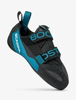 Lezecké topánky Scarpa Boostic v čiernej a azúrovej farbe