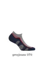 Pánske členkové ponožky Wola Sportive W91.1N3 Ag + vzor