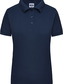 Daiber JN 803 Dámske pracovné polo tričko z hustej bavlny 02.0803, tmavomodré