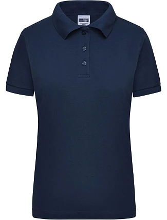 Daiber JN 803 Dámske pracovné polo tričko z hustej bavlny 02.0803, tmavomodré Daiber JN 803 Dámske pracovné polo tričko z hustej bavlny 02.0803, tmavomodré