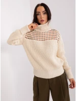 Jumper TO SW 1909.11X svetlo béžová