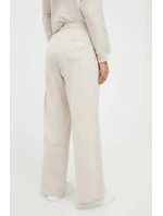 Dámske nohavice UW0UW04771 ABH sv. béžové - Tommy Hilfiger Dámske nohavice UW0UW04771 ABH sv. béžové - Tommy Hilfiger