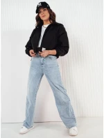 Dámska prechodná bunda s kapucňou ISCAR čierna FashionStreet TY4209