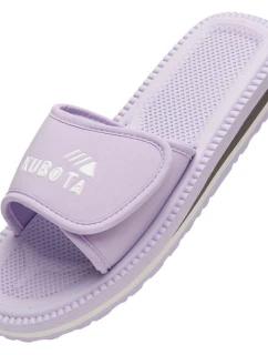 Kubota klasická klopa na suchý zips pastelovo fialová K25SS-100-001-10-1