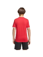 Adidas Detské tričko Entrada 26 Tee červená JZ6674 Adidas Detské tričko Entrada 26 Tee červená JZ6674