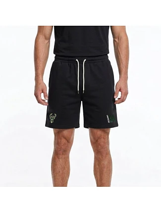 Pánske basketbalové šortky NBA Milwaukee Bucks Giannis Antetokounmpo Black - EK2M1BBSN-BCKGA