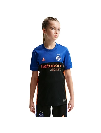 Detský dres Nike Inter Milan 2026 Stadium SE Black and Blue IB3536 413