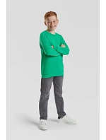 Fruit of the Loom Classic Kids Set-In Sweat Detská mikina 16.2041 retro heather green