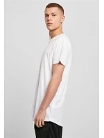Build your Brand BY 028 Pánske tričko „Shaped Long“ 56.0028 olivová