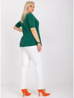 Tričko RV TS 6330.92P tmavo zelená