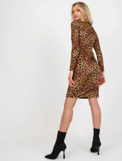 Šaty VI SK 148.65P svetlo hnedá