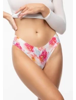 Nohavičky Peony Simple Brasil bielo-červené - Julimex Nohavičky Peony Simple Brasil bielo-červené - Julimex