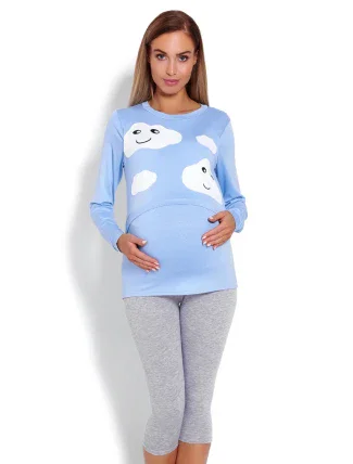 Tehotenské pyžamo model 122955 PeeKaBoo