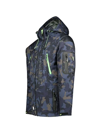 Pánska tmavomodrá softshellová bunda Geographical Norway Techno (WU4549H-GN-NAVY-GREEN) Pánska tmavomodrá softshellová bunda Geographical Norway Techno (WU4549H-GN-NAVY-GREEN)