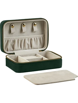 BagBase BG 710 Sametové cestovné puzdro na šperky 52.0710 tmavo smaragdová BagBase BG 710 Sametové cestovné puzdro na šperky 52.0710 tmavo smaragdová