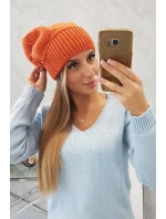 Dámska čiapka Ingrid K371 oranžová