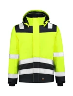Midi Parka High Vis Bicolor pracovná bunda unisex fluorescenčná žltá Midi Parka High Vis Bicolor pracovná bunda unisex fluorescenčná žltá