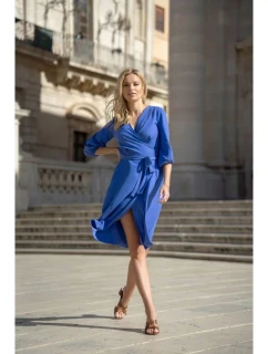 Dámske šaty S340 Royal Blue - Stylove