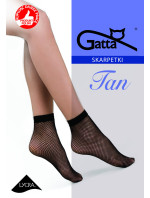 Dámske sieťované ponožky Gatta Tan nr 1 kabaretka