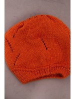 Dámska čiapka Ingrid K371 oranžová