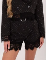 IT SN šortky FL9965.88 čierna/strieborná