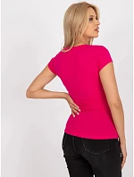Dámske tričko RV TS 5636.03X vo farbe fuchsiová – FeelGood Dámske tričko RV TS 5636.03X vo farbe fuchsiová – FeelGood