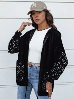 Dámska prechodná bunda z alpaky WINONA black FashionStreet NY0667