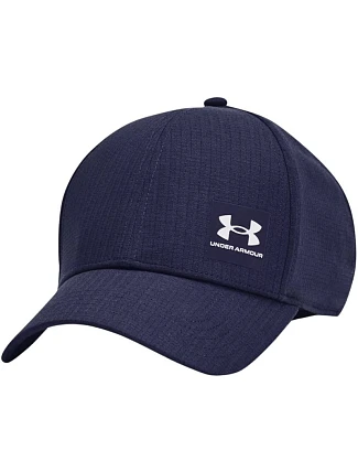 Pánska čiapka s kšiltom Under Armour Iso-Chill Armourvent Adj OSFM, tmavomodrá